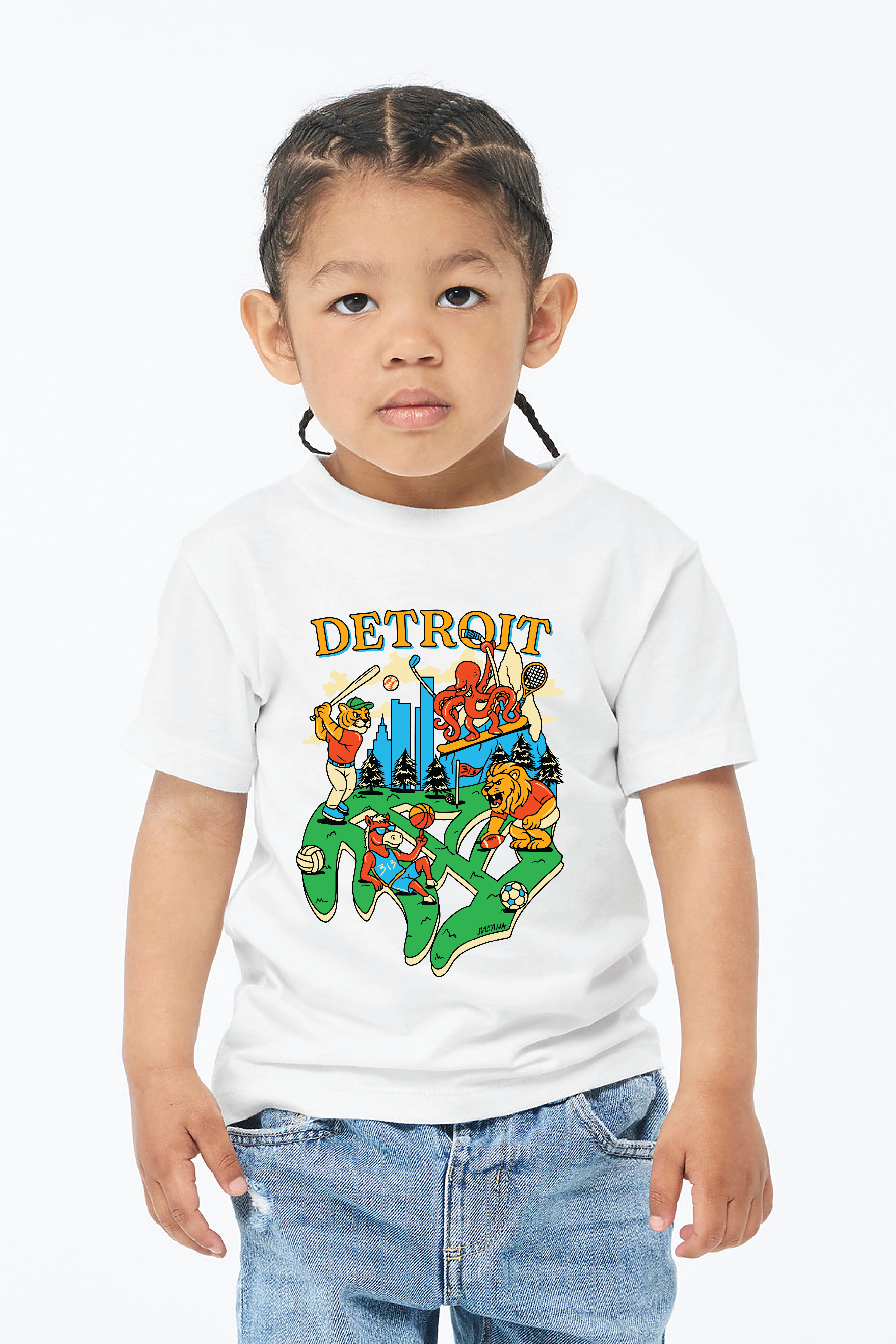 Sport City Toddler Tees | Detroit Sports Apparel – Just by Juliana