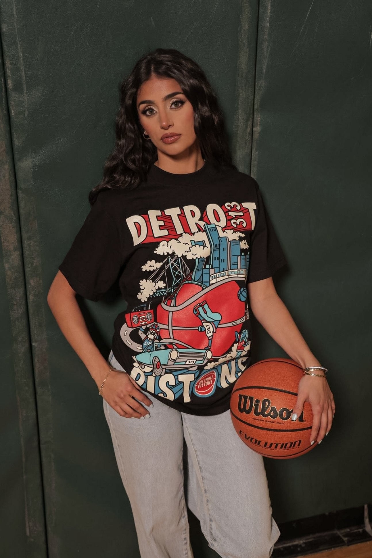Motor City Motion: Designing the Sold-Out 313 Day Shirt for the Detroit Pistons