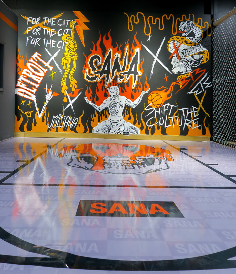 Sana Detroit Somerset Mall Mural