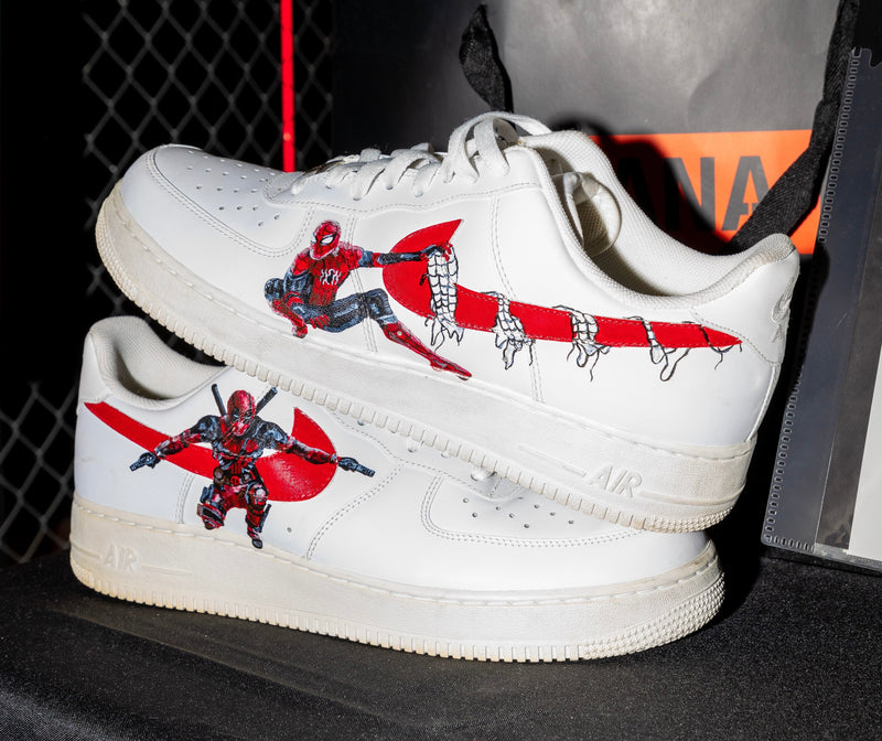 Spideypool Custom Sneakers